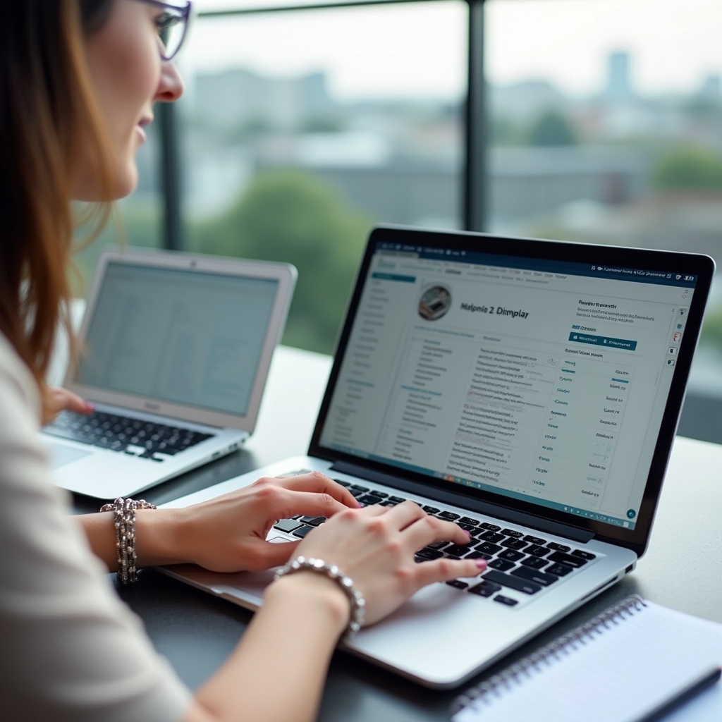 Interfejs platformy do nauki SEO online